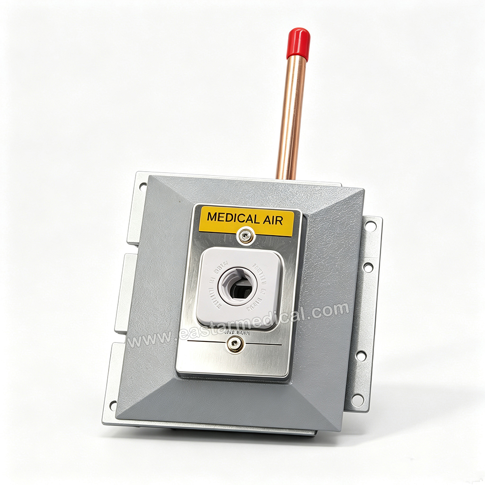 Medical gas outlet O2 Air Nitrogen SS304 Flush Mount Medical gas outlet O2 Air Nitrogen SS304 Flush Mount