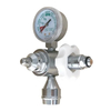 Medical Gas Bull Nose Oxygen Regulator With Schrader Valve