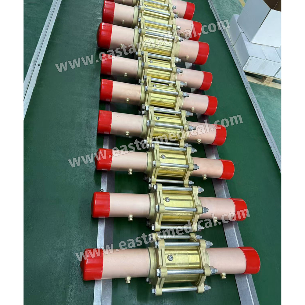 4 inch Brass Medical Gas Check Valves for hospital gas pipeline system