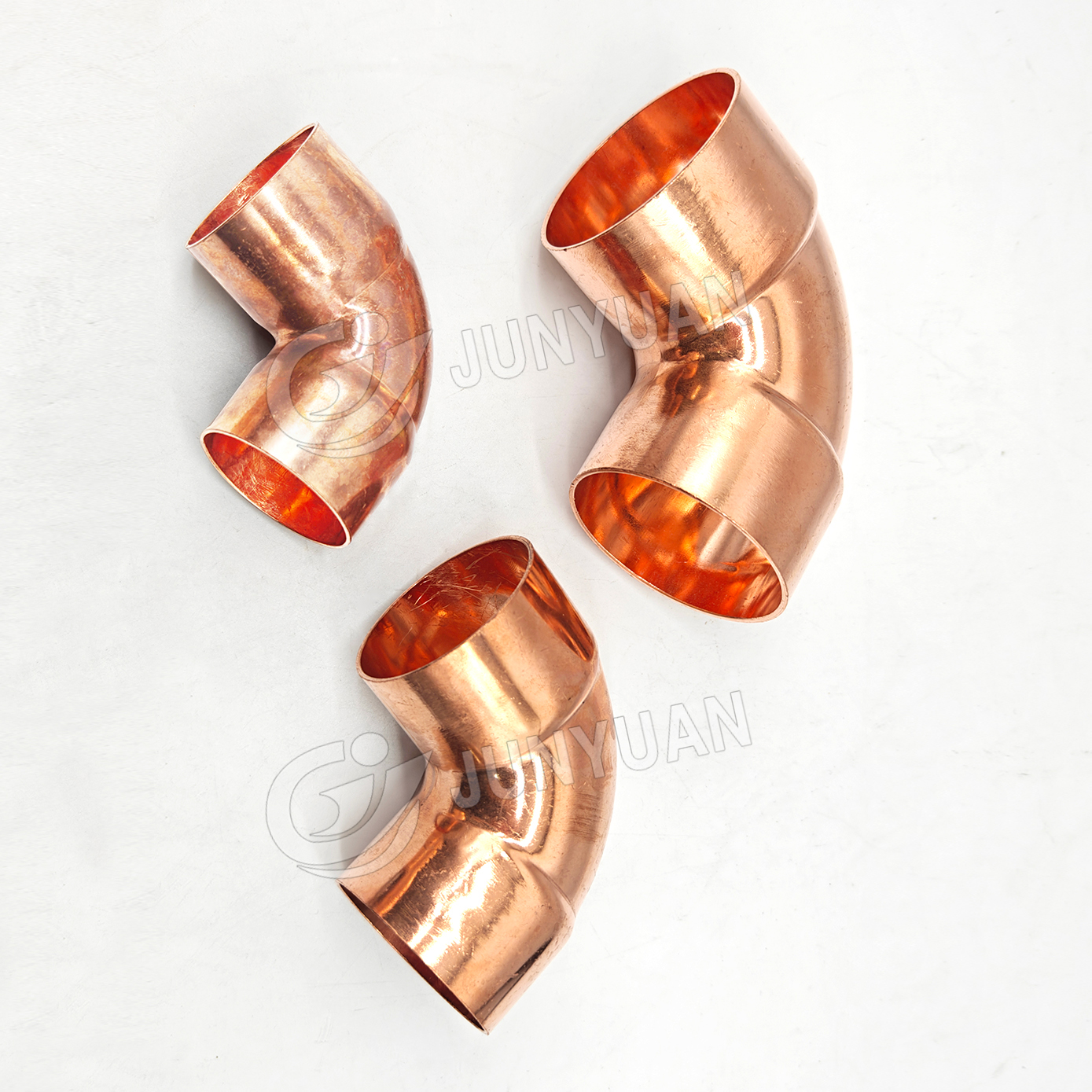 Degreased Copper Fittings for Medical Gases Oxygen / Nitrous Oxide / Medical air and Vacuum