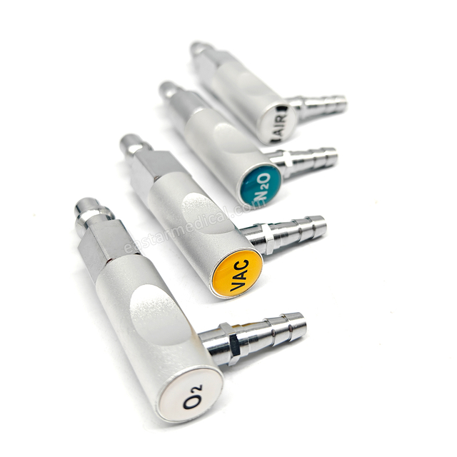 DIN VAC AIR OXYGEN N2O Quick Probe Adapters