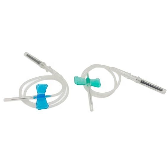 wings butterfly Type 21G 23G Needle for Blood Collection CE ISO MDR Approved Vacuum Blood Collection Safty Needle