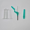 High Quality Medical Sterile Single-use Safety Blood Collection Luer Lock Needle with Holder