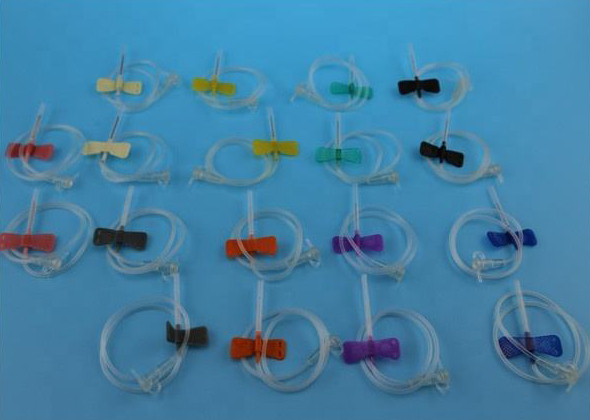 wings butterfly Type 21G 23G Needle for Blood Collection CE ISO MDR Approved Vacuum Blood Collection Safty Needle