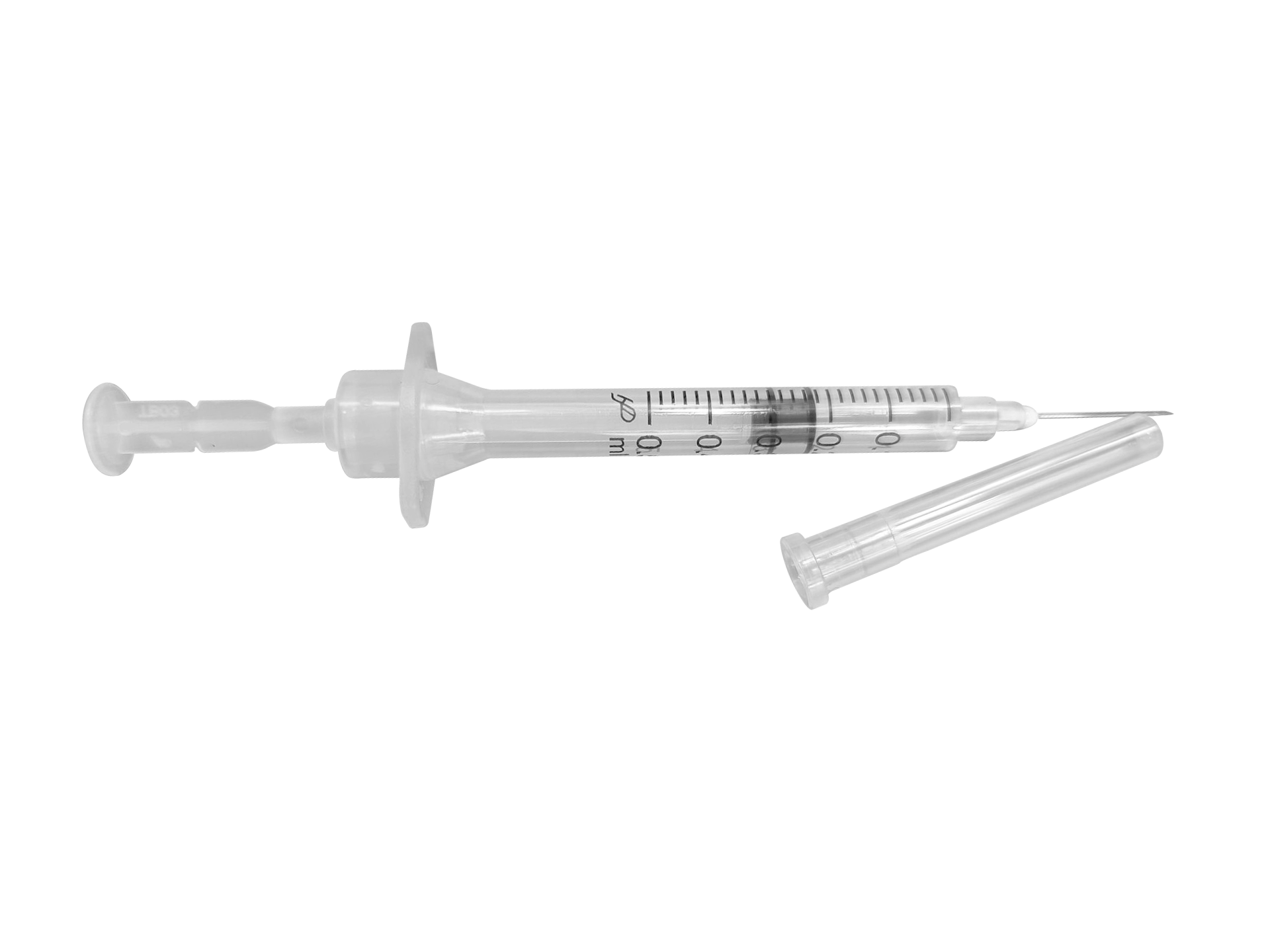 Medial Auto-disable Syringe with Fixed Needle 0.05ml 0.1ml 0.5ml 1ml