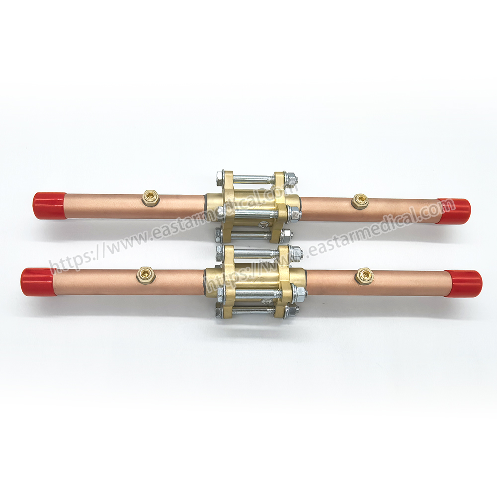 1/4" - 4" 3-Piece Design Medical Gas Check Valve With Extensions