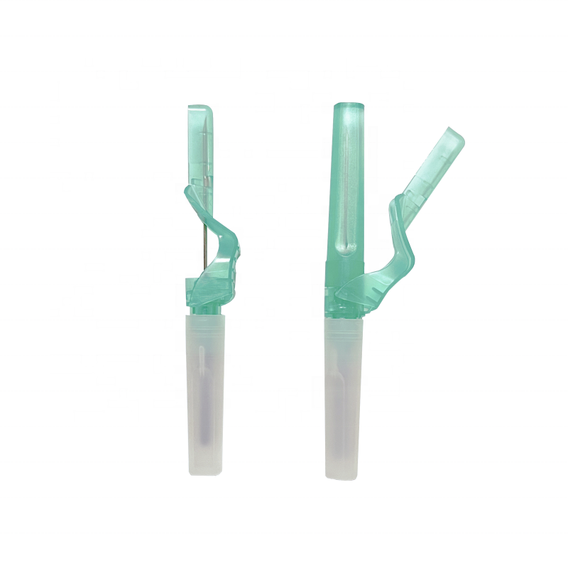 Blood Collection Needle Visual Camera Pen Type Needle Two Ends Flashback Blood Needle with Holder