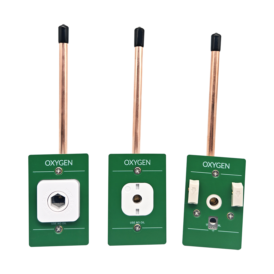 American Standard Hospital Medical Gas Outlet Hospital Medical Gas Equipment American Standard DISS Ohmeda Chemetron Gas Outlet with Cooper Tube