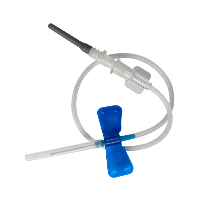 wings butterfly Type 21G 23G Needle for Blood Collection CE ISO MDR Approved Vacuum Blood Collection Safty Needle