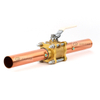 3-piece Brass Medical Gas Ball Valve with Extensions
