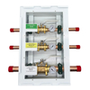 Medical Gas Valves with Zone Valve Boxes Multiple valve boxes