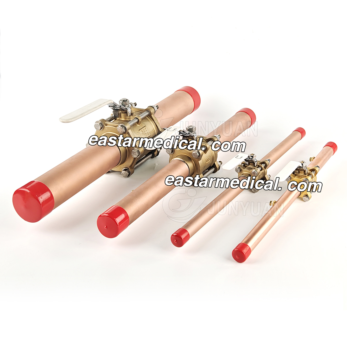 Medical gas bal valves