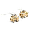 Socket Butt Weld 3 Piece Female Brass Ball Valve for Industrial Pipeline medical gas Pipeline system
