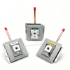 American-Style PB Terminal Unit 3-Gas (O2, Air, Vacuum) — Stainless Steel / Zinc Alloy, NFPA 99 Compliant, Hospital Wall-Mounted