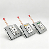American-Style PB Terminal Unit 3-Gas (O2, Air, Vacuum) — Stainless Steel / Zinc Alloy, NFPA 99 Compliant, Hospital Wall-Mounted