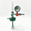 Medical Gas Oxygen Pressure Flowmeter Regulator Gauge Humidifier Bottle Model MDC Metal Construction ISO Certified