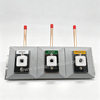 American-Style PB Terminal Unit 3-Gas (O2, Air, Vacuum) — Stainless Steel / Zinc Alloy, NFPA 99 Compliant, Hospital Wall-Mounted