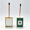 American-Style Dual-Gas Medical Wall Outlet — O2 + Air, Flush-Mount, Stainless Steel / Zinc Alloy Faceplate