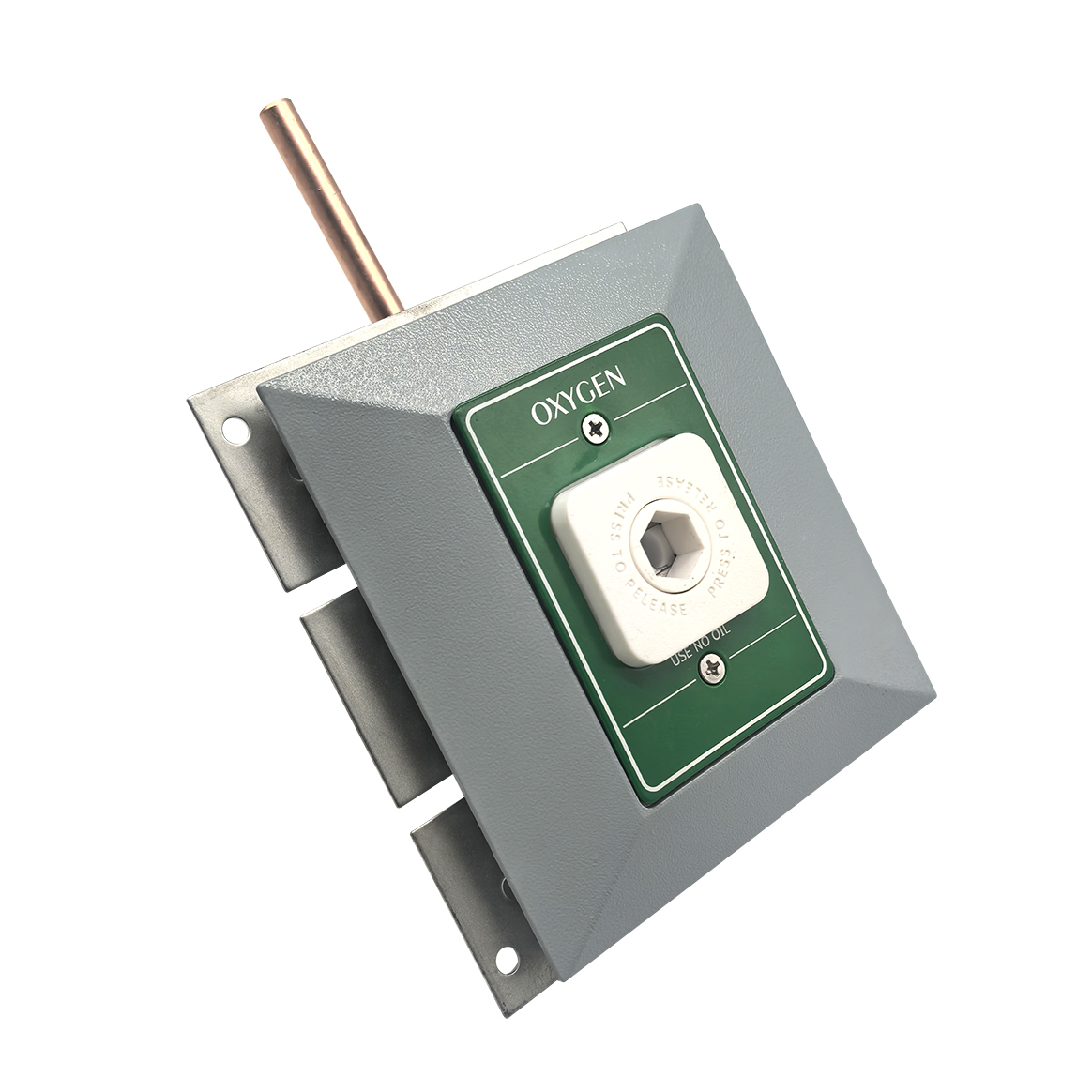 PB Medical Oxygen Outlet for Hospital Use | Wall Type Gas Outlet Socket for Oxygen Supply System
